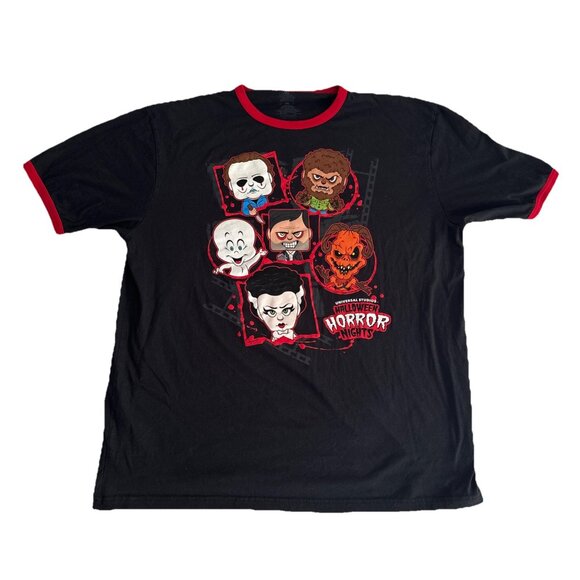 Halloween Horror Nights T-Shirt 2XL Black Universal Studio Screamers 2022 - Picture 1 of 9